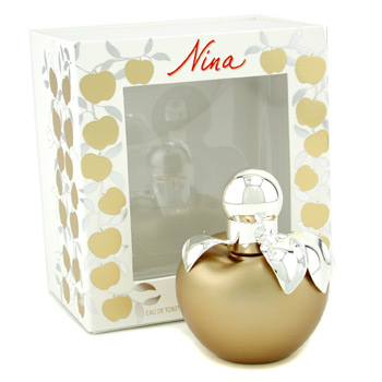 Perfume dorado de Nina Ricci